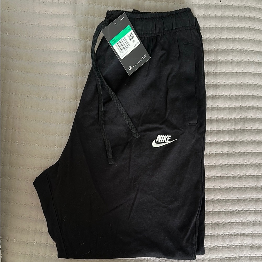 Nike Black Jogger Pants with Logo